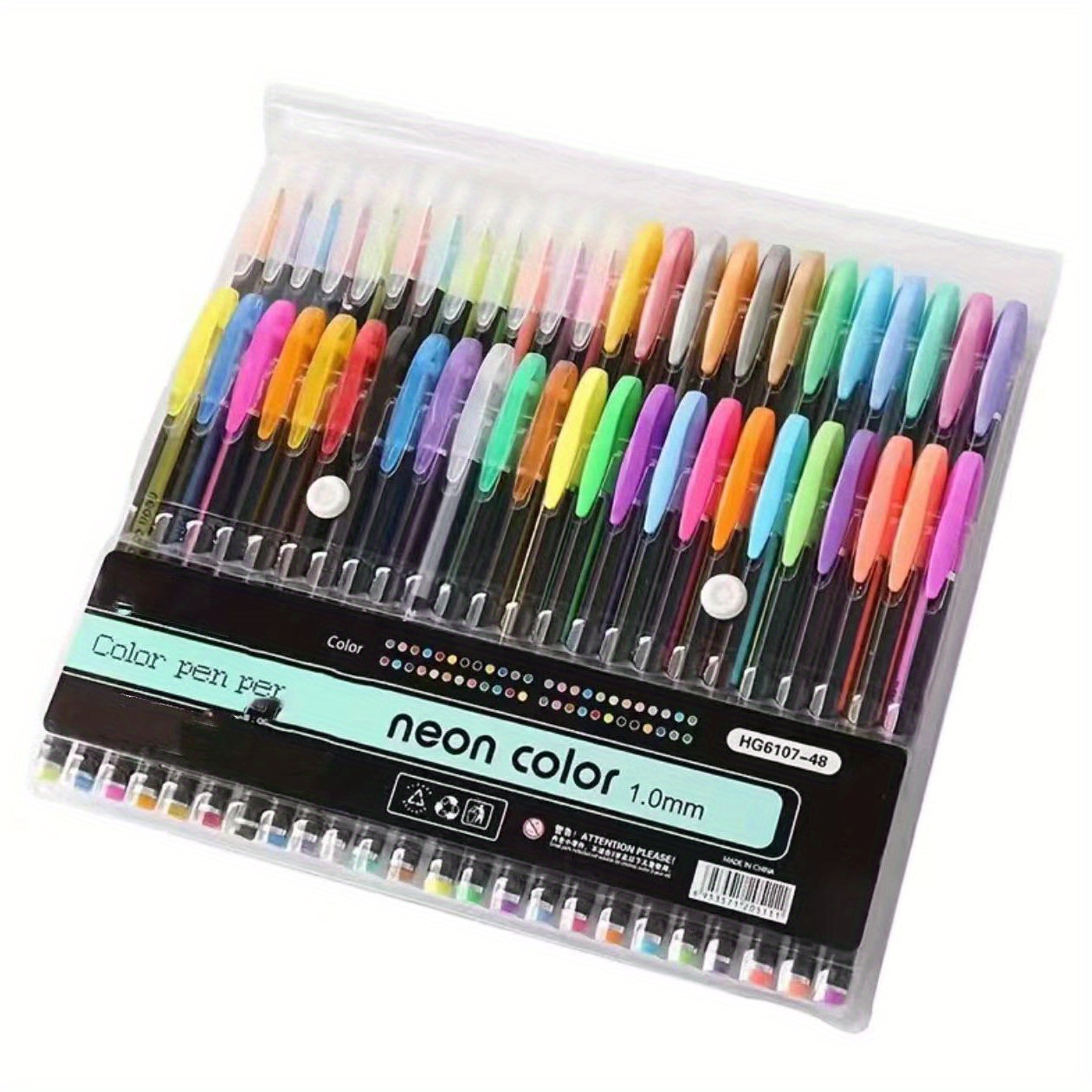 3Leaf Set (Sketchbook+Neon Gel Pens+Colored Pencils+Oil Pastels) -  Northland Wholesale