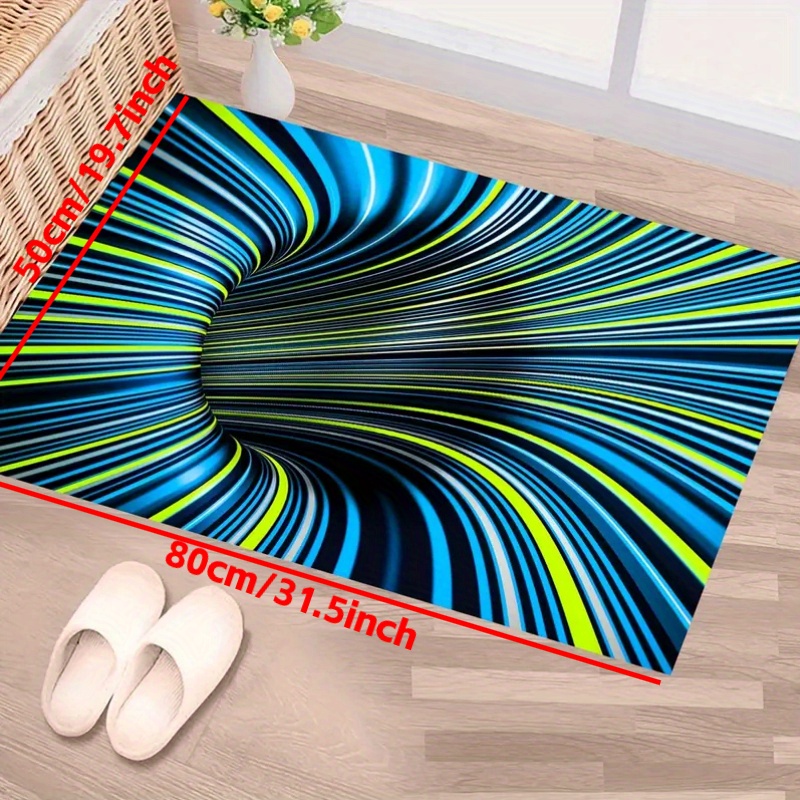 3d Vision Carpet Living Room Bedroom Floor Mat Doorway Decor - Temu