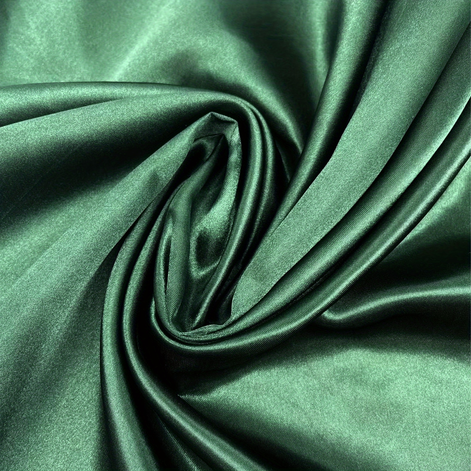 Soft Silky Satin Fabric Designer Fabric Solid Color - Temu