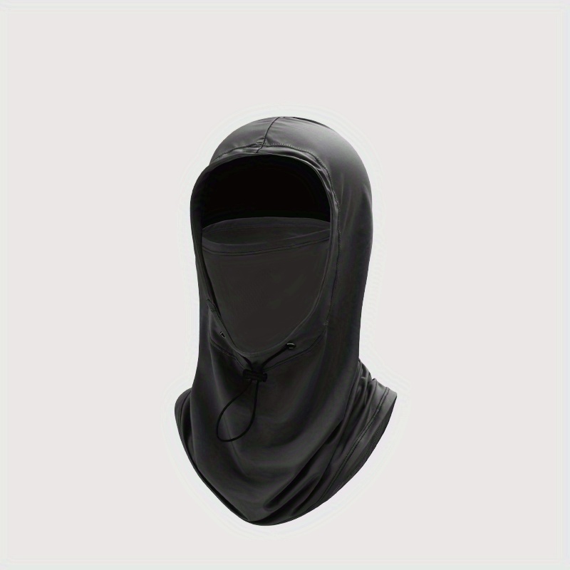 Sun Protection Ice Silk Mask Set Full Cover Balaclava Unisex - Temu