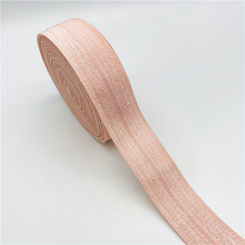 Rose Gold Flat Elastic, 25mm