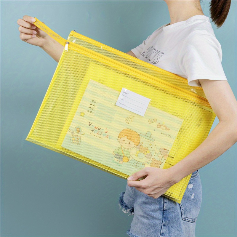 A3 Art Storage Bag File Bag Extra Large Waterproof Data Bag - Temu