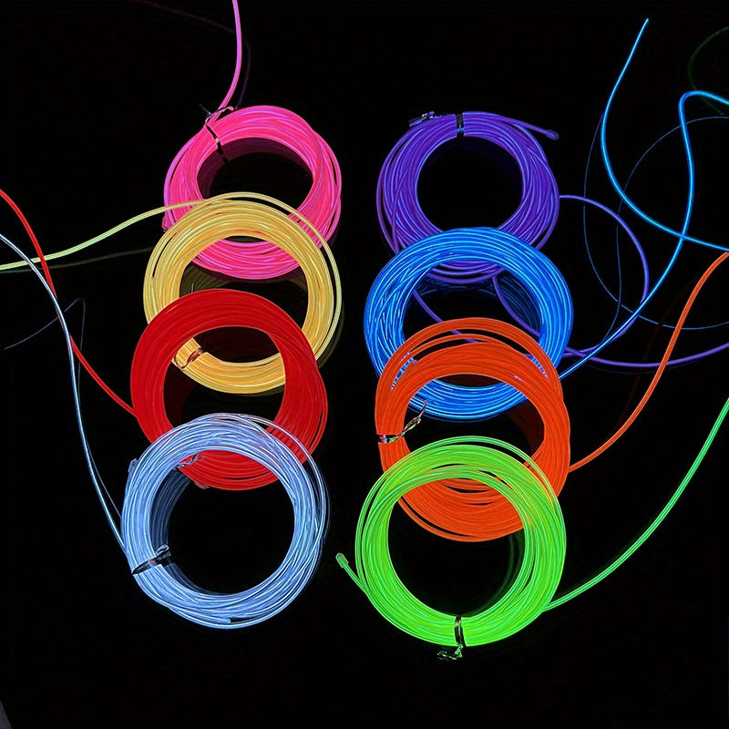 1M/3M/5M fil lumineux EL câble LED néon noël mariage danse fête décor  bricolage Costumes