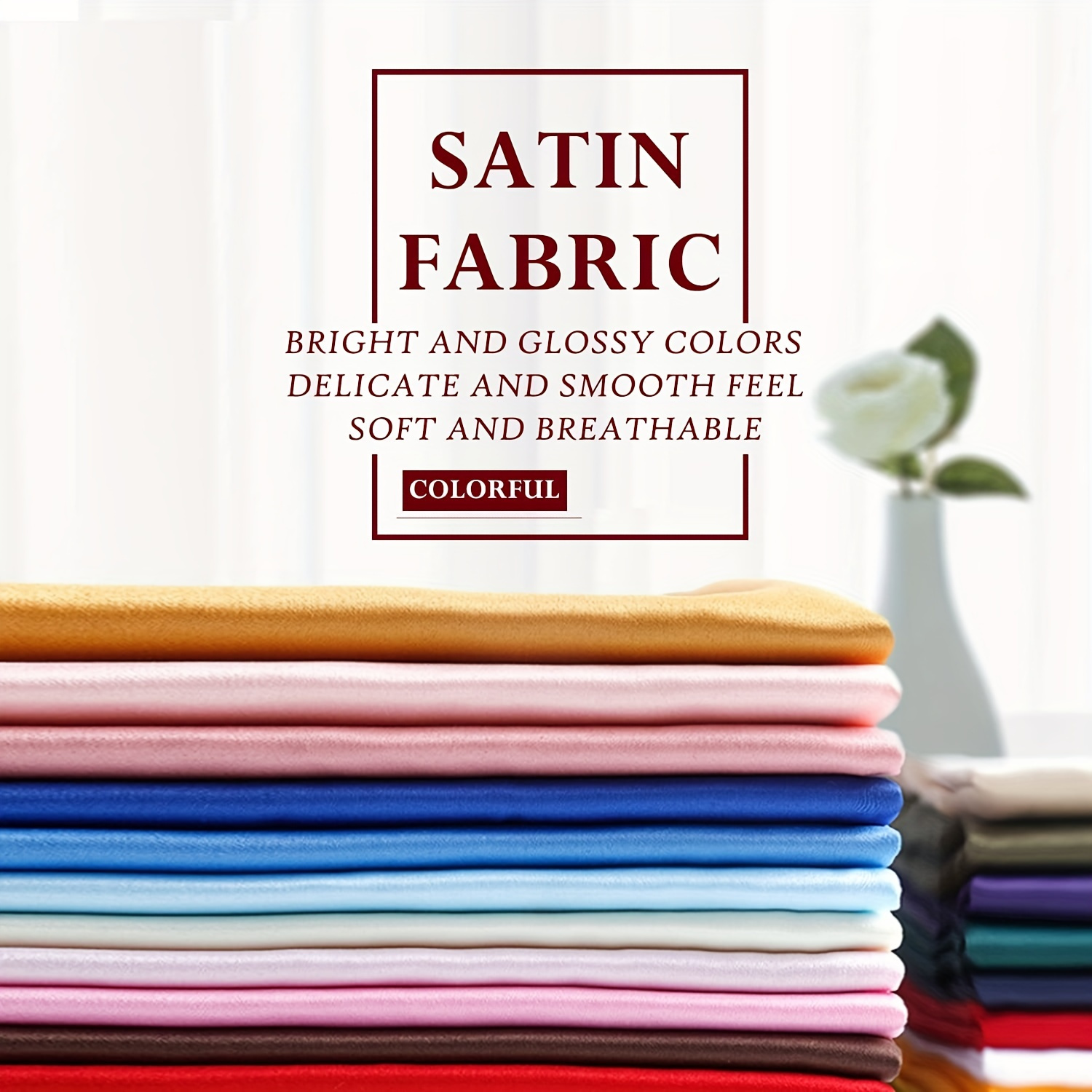 Silk Fabric Satin Color Ding Silk Satin Lining Fabric Silk - Temu