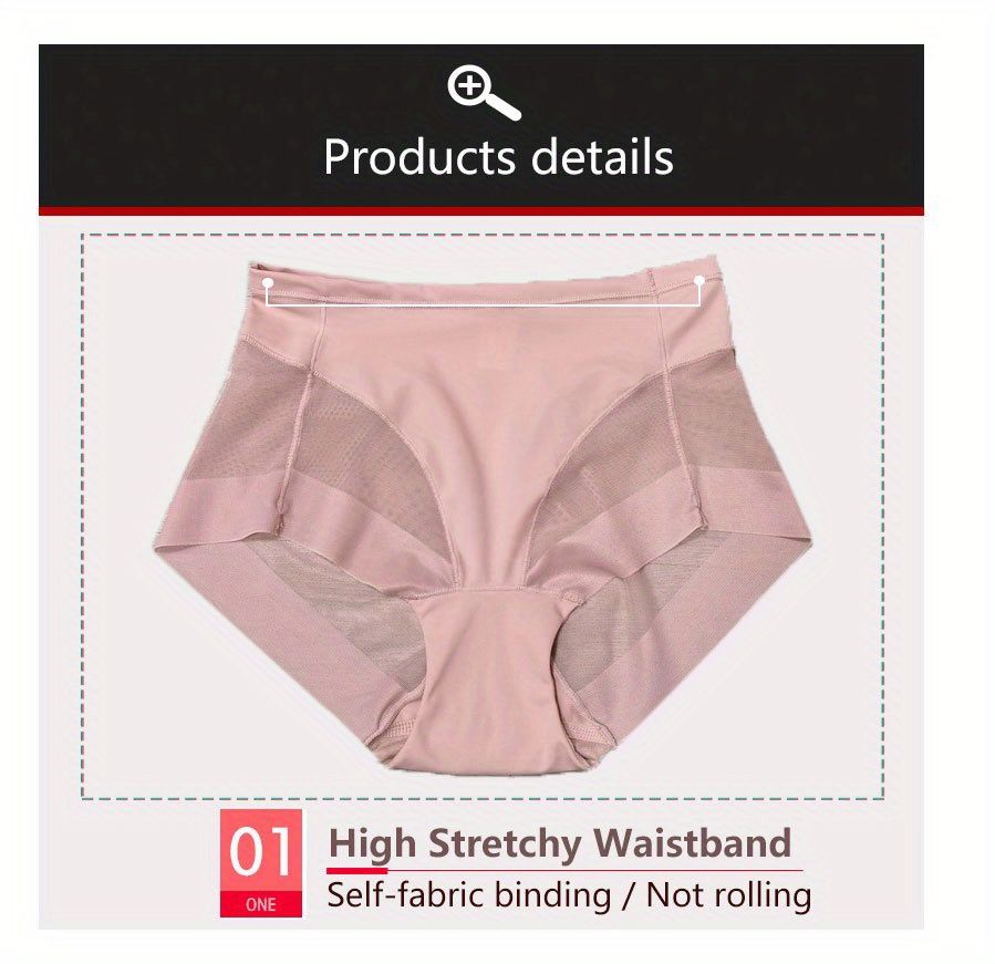 TERMEZY Womens Underwear Mesh Breathable  