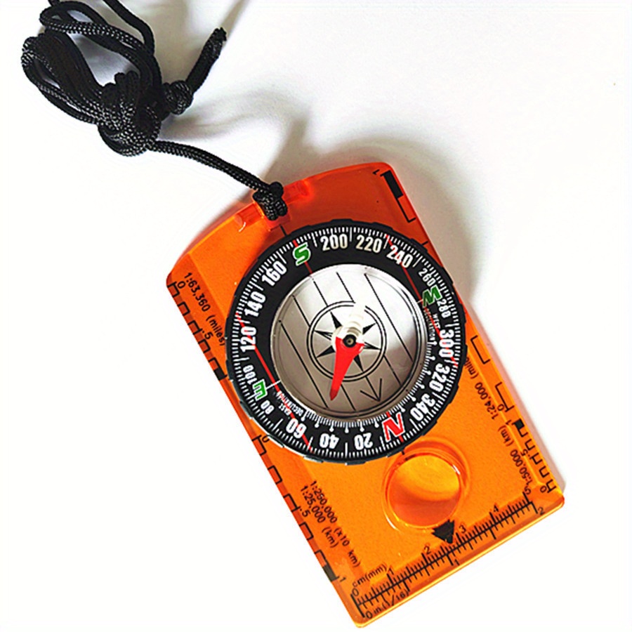  Orienteering Compass Hiking Backpacking Compass, Advanced  Scout Compass Camping Navigation - Boy Scout Compass for Kids