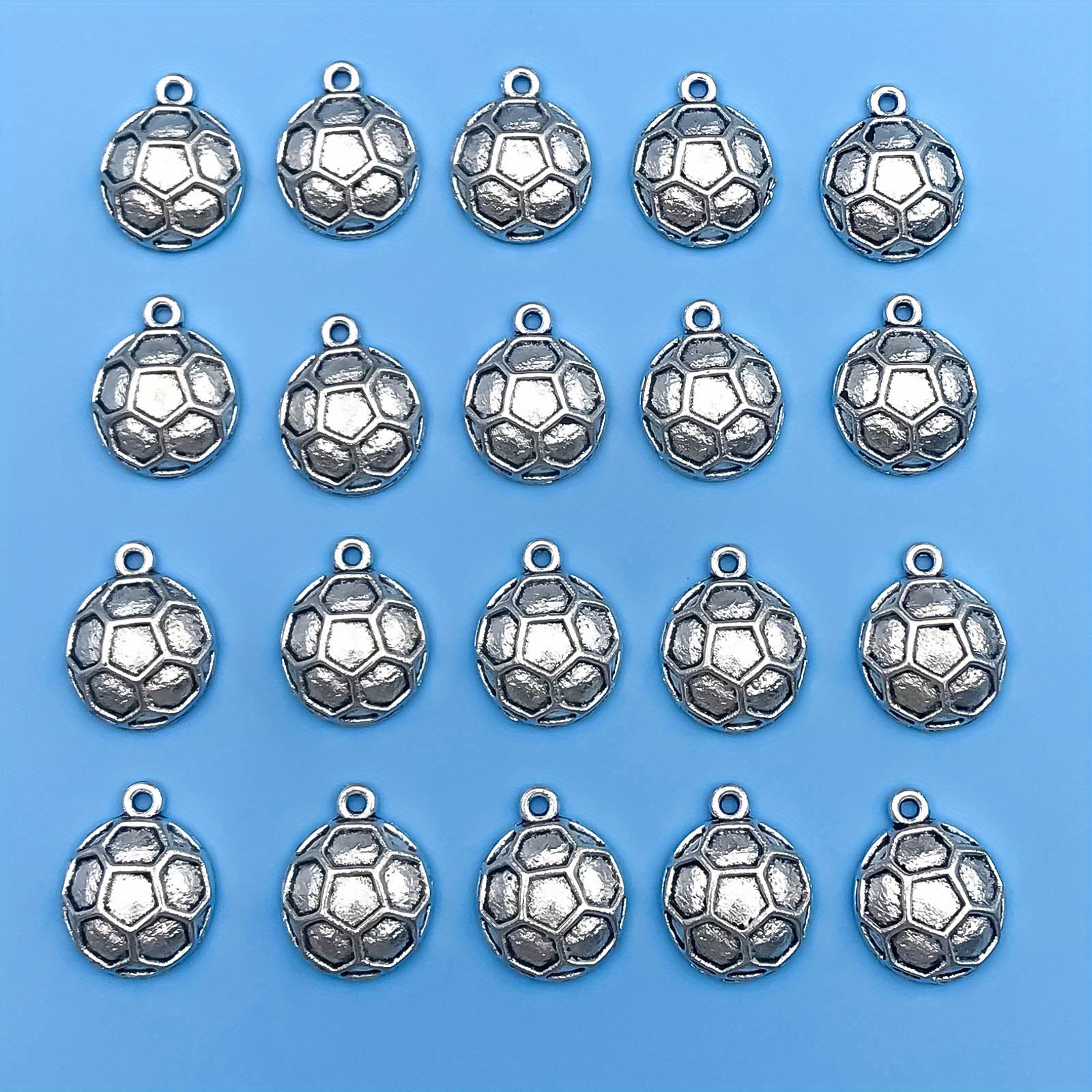 Vintage Zinc Alloy Rugby Pendant Sport Charms Jewelry - Temu