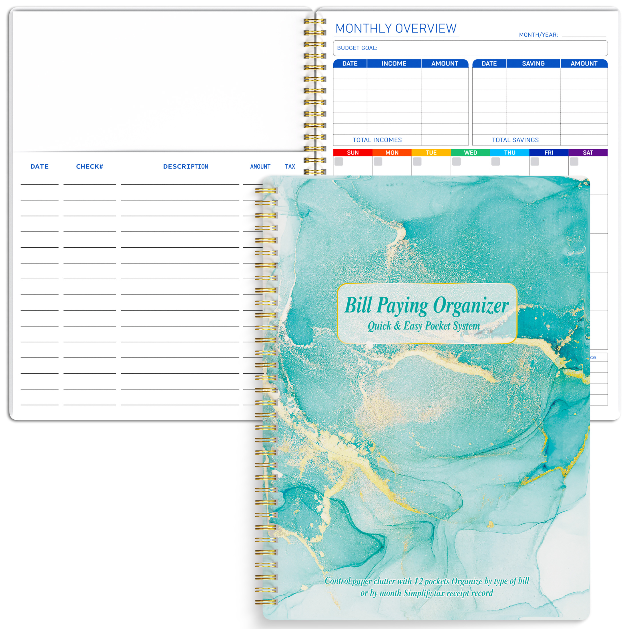 Monthly Bill Paying Organizer Efficiently Manage Your - Temu