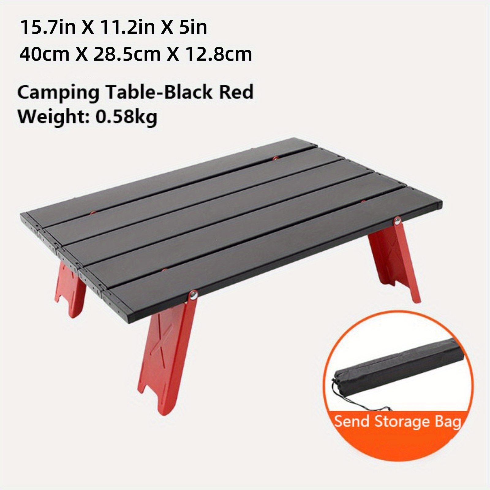 Portable Folding Table for Outdoor Picnics and BBQs Lightweight and Compact