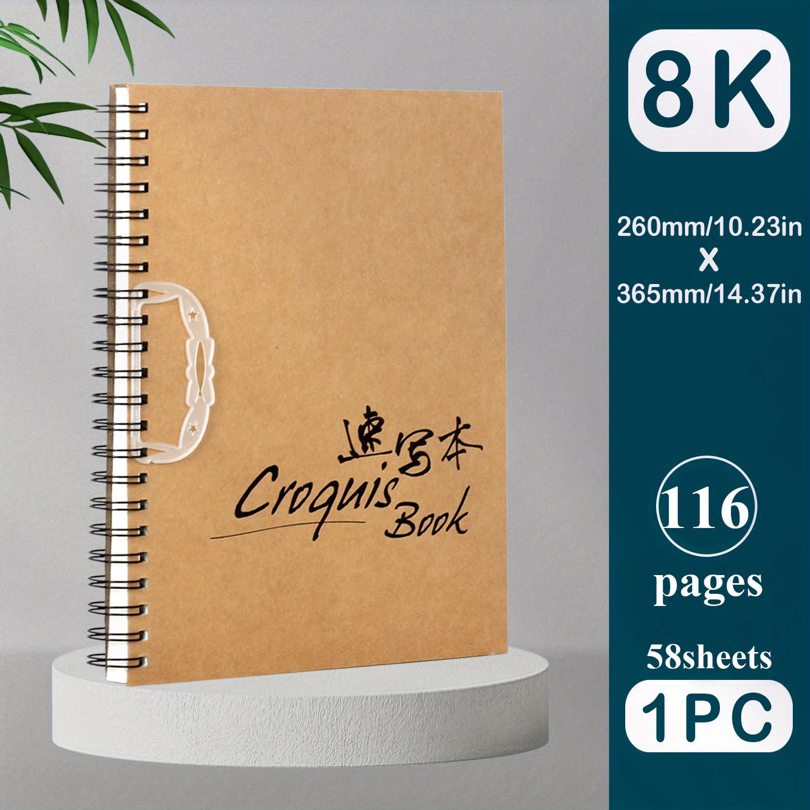 A3/A4 Sketchbook for Drawing Watercolor Painting Notebook Thicken