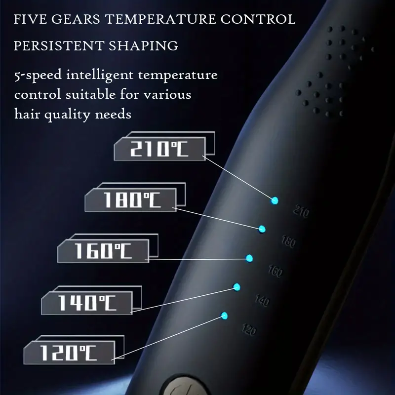 curling flat iron electric straightening iron hair curling iron dual use hair straightener hair curler details 8
