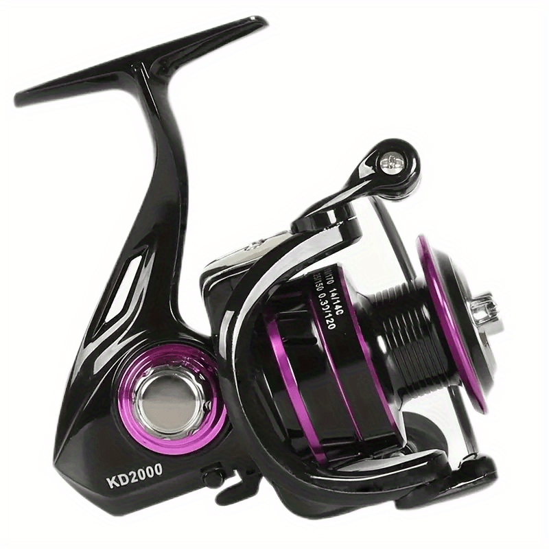 KP1000-6000 Lightweight Fishing Reel 5.2:1 High Speed Gear Ratio 5+1bb 15kg  Max Drag Suitable For Freshwater Seawater - AliExpress