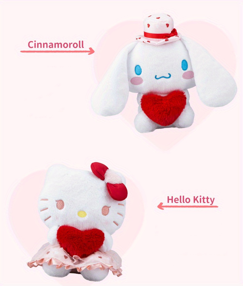 Hello Kitty Plush Toy Kuromi Cinnamoroll My Melody - Temu