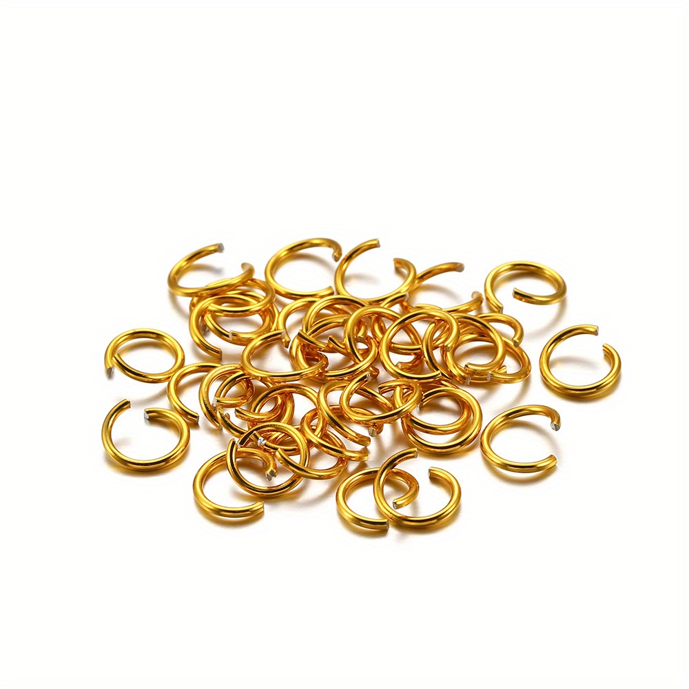 Jump Rings Split Rings Connectors For Diy Jewelry Finding - Temu