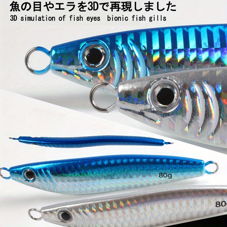 Buy Kmucutie Saltwater Glow Fishing Jigs 150g/160g/200g/250g Deep Sea Fishing  Lures Jigging Artificial Lures for Tuna,Grouper,Dogtooth,Bass Salmon Online  at desertcartINDIA