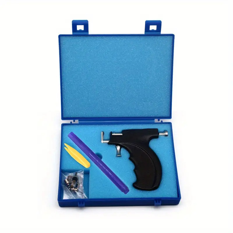 Kit de pistola perforadora de orejas, juego de herramientas para pistola  perforadora de pendientes TUNC