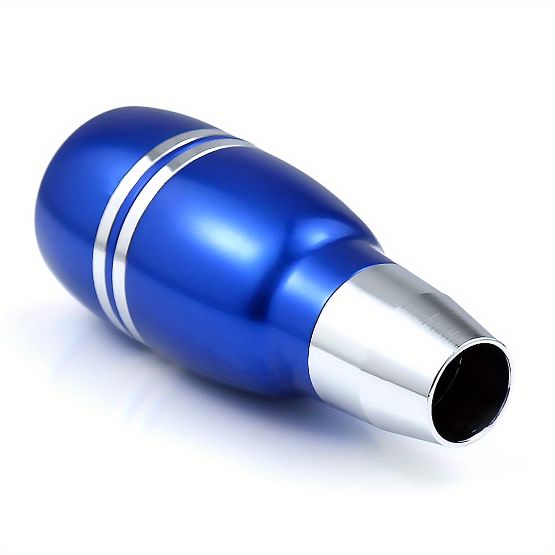 Automatic Shift Knob Button Leather Aluminum Alloy Polished Temu