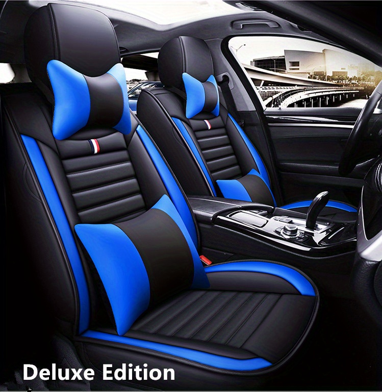 Buy Tide brand fashion car seat cushion four seasons seat cover men and  women seat cushion car seat cover supplies five seats ｜Universal seat  cushion-Fordeal