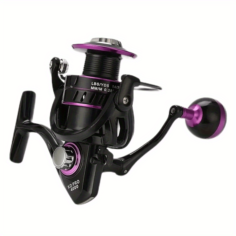 WYKDL Fishing Reel - New Spinning Reel - Carbon Fiber LBs Max Drag  Stainless BB for Saltwater or Freshwater - Oversize Shaft - Super Value  (Size 