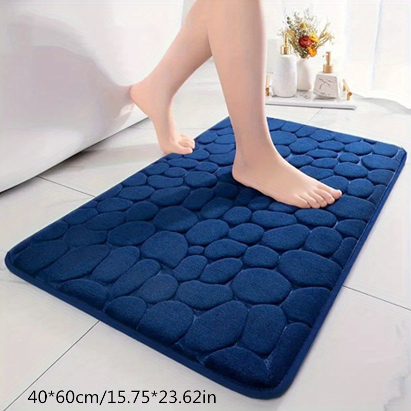 40x60cm Memory Foam Bath Mat, Large Bath Mat Memory Foam