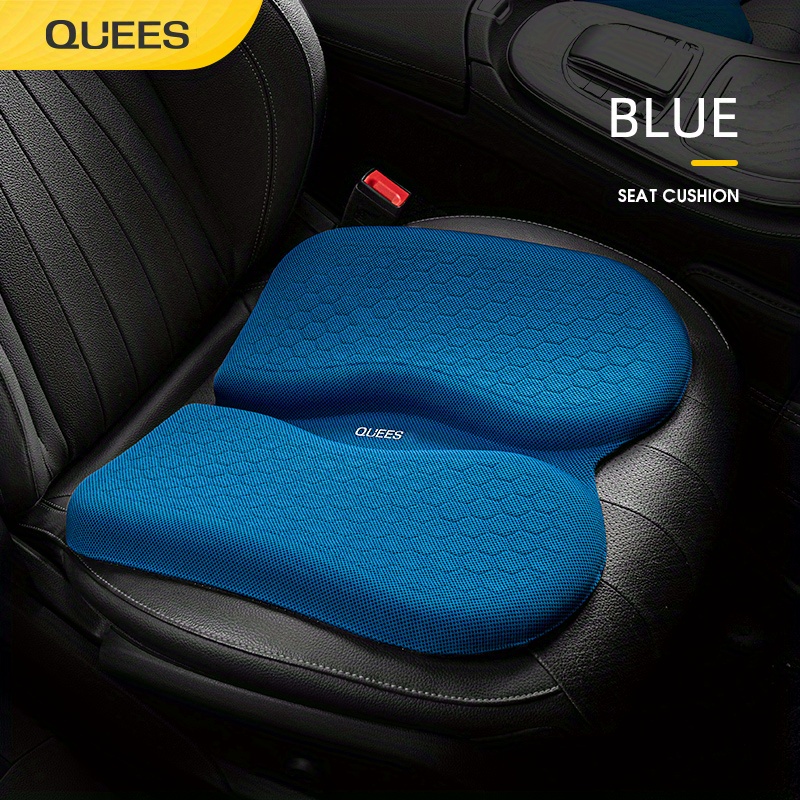 Gel Seat Cushion, Large Cooling Gel Cushion Breathable Honeycomb Chair Pads  Gel Cushion with Non-Slip Cover for Home Office Chair Car Seat Wheelchair