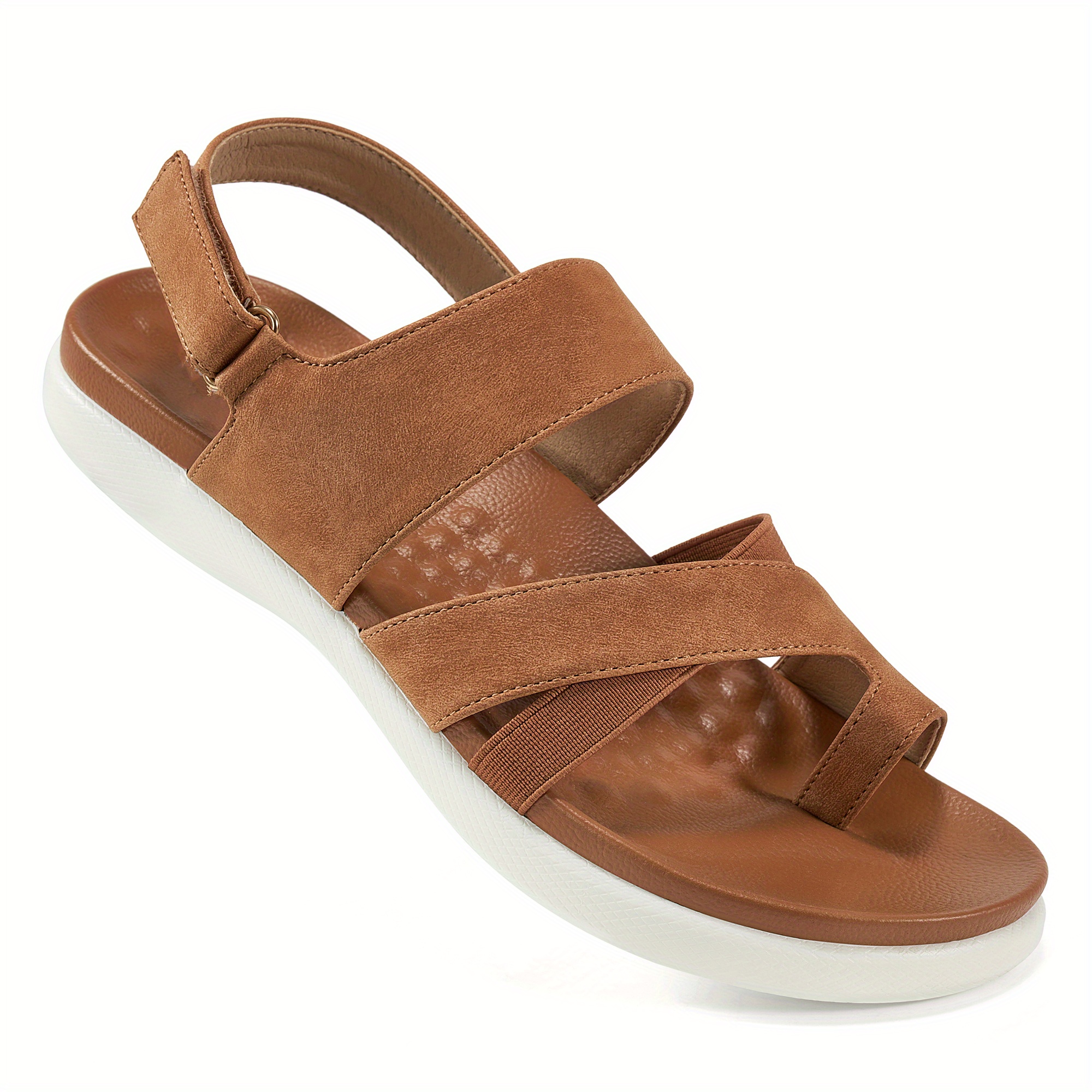 Toe ring sandals sale with arch support