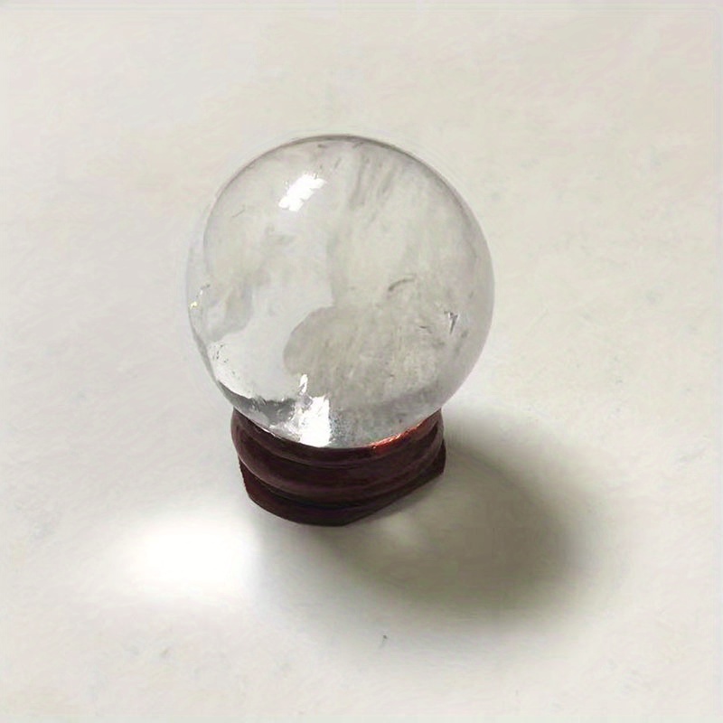 1pc Bola Cristal Cuarzo 40mm Esfera Cristal Sanación Hogar