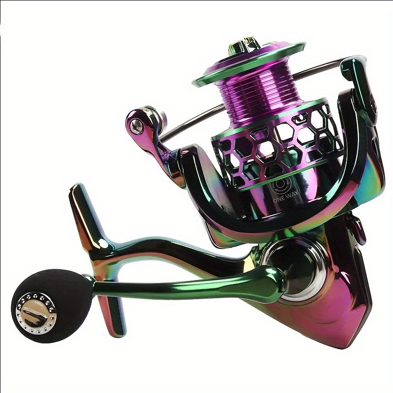 Fishing Reels Spinning 5.2:1 Ratio 13+1BB Shallow Spool Suit for