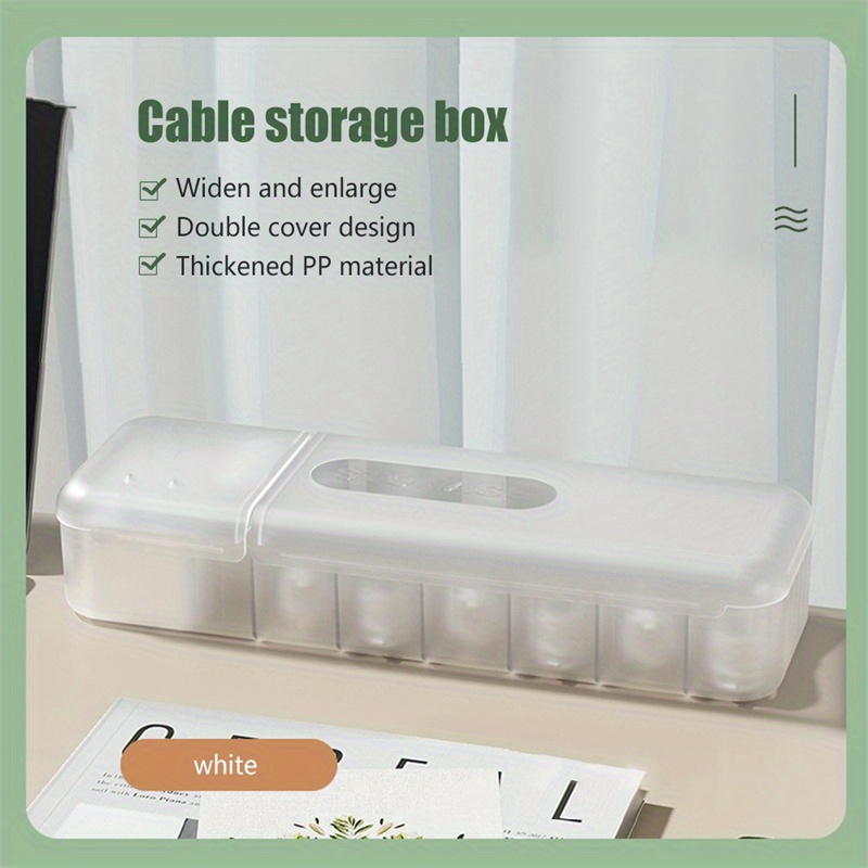 1 Caja Organizadora Cables Datos Gestión Carga 7 - Temu