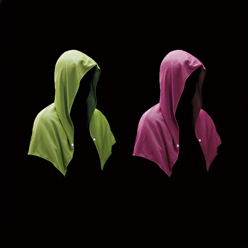 Cooling Hoodie Towel Men Women Uv Protection Drying Fast - Temu