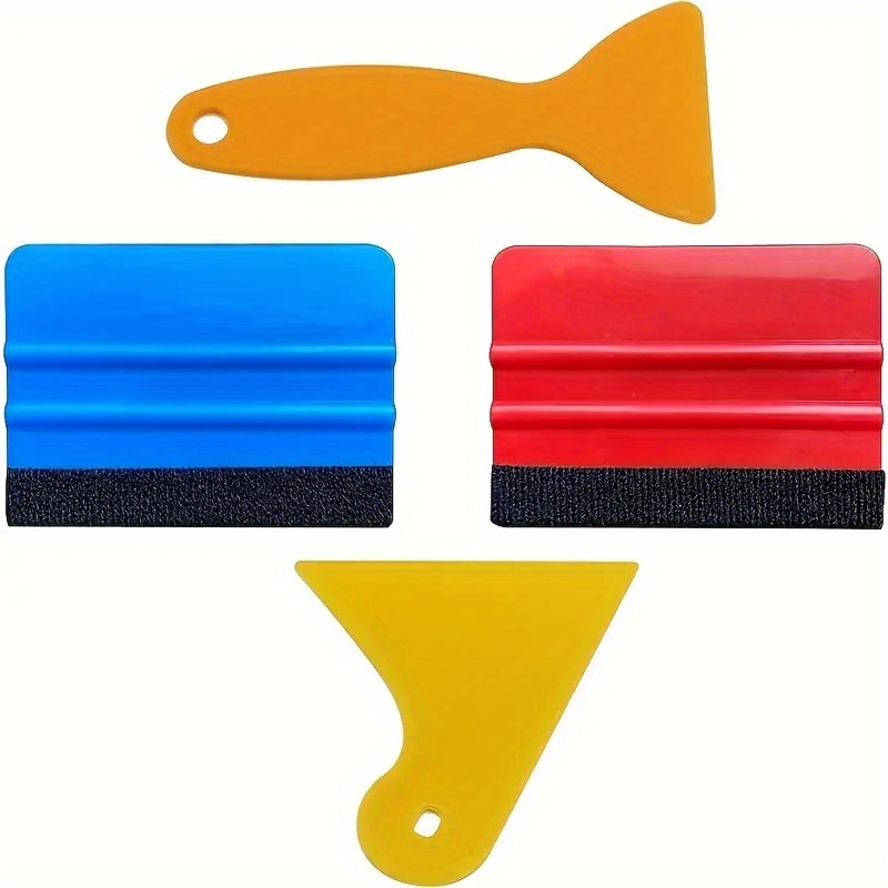 4pcs Squeegee Car Wrapping Tool 4 Squeegee Tool For Car