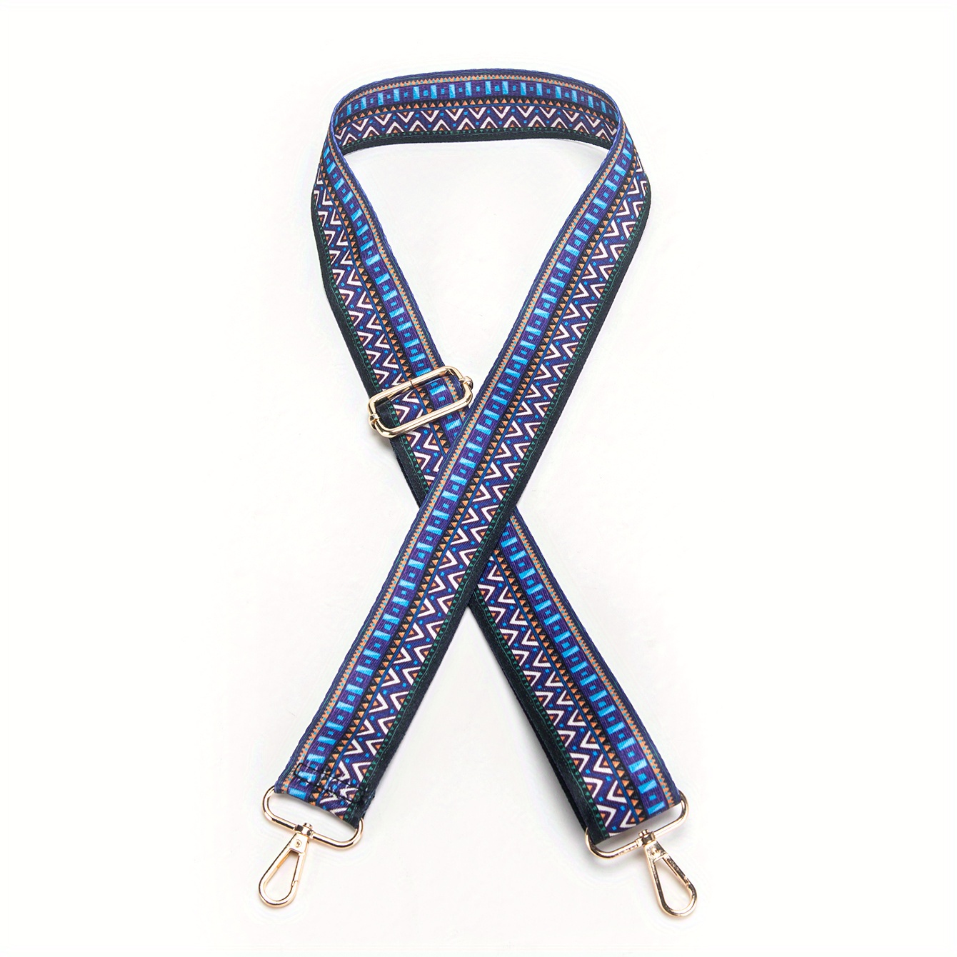 Geometric Pattern Ethnic Style Shoulder Strap Replacement Belt