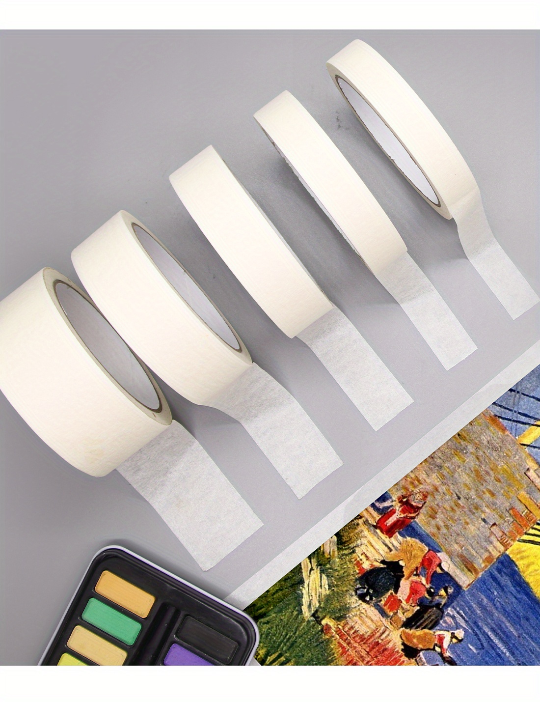 50 Meters Long White High Masking Tape Spray Paint Temu New Zealand