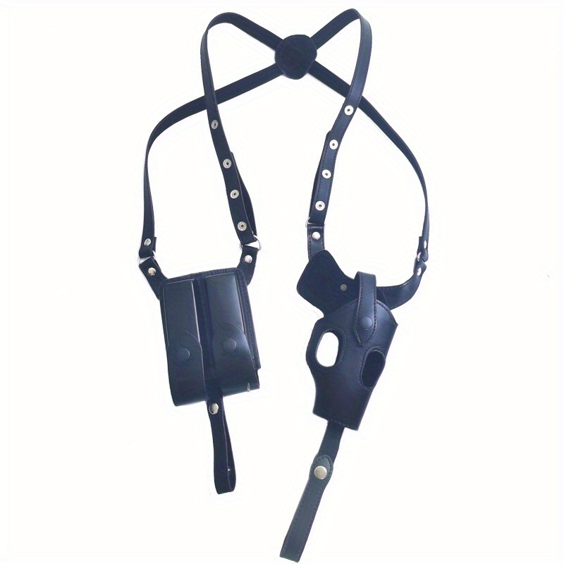 Adjustable Leather Shoulder Holster For Concealed Carry With - Temu