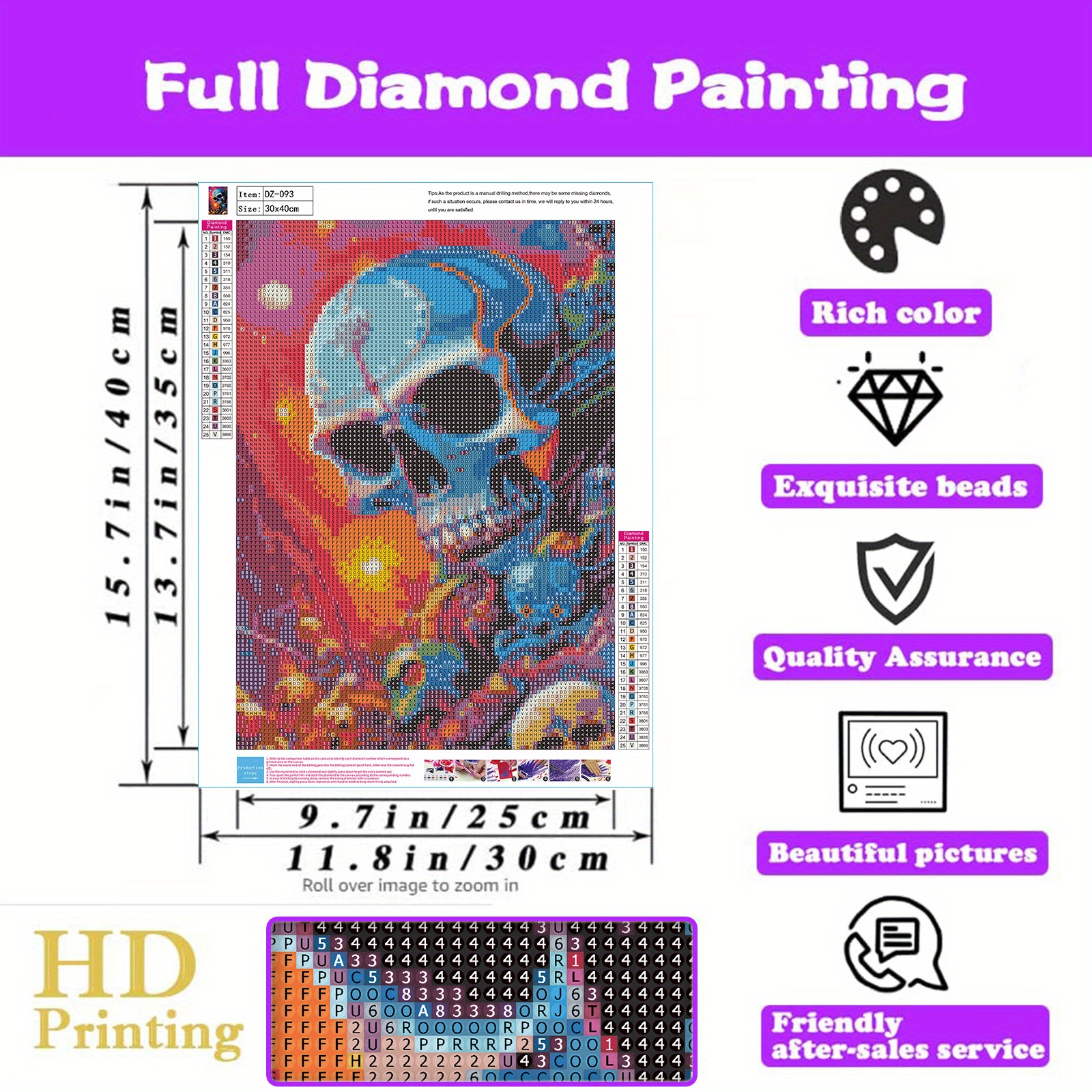 Halloween Diamond Art Painting Kits For Adults Horror - Temu