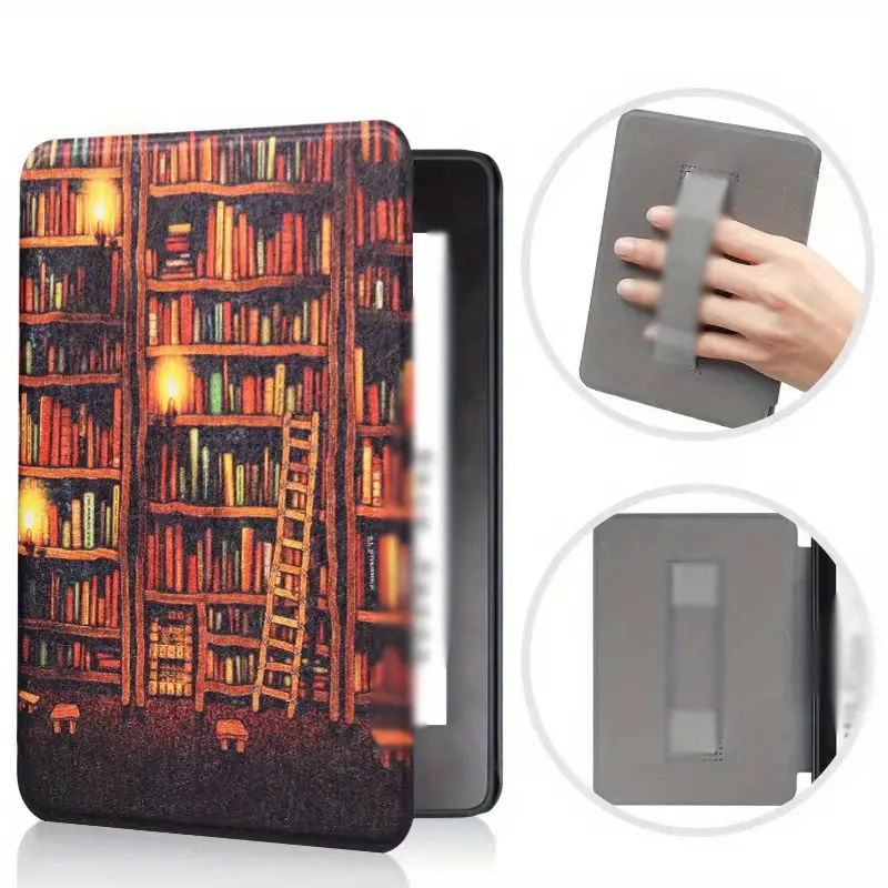 2022 Artificial Leather Protective Cover For All new Kindle - Temu