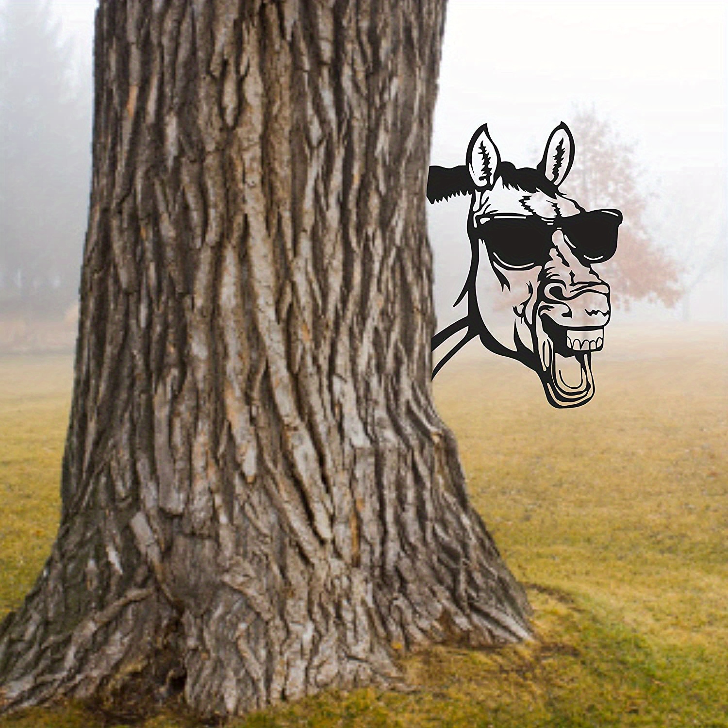 Horseshape Iron Silhouette Outdoor Garden Fence Ornament Temu Australia