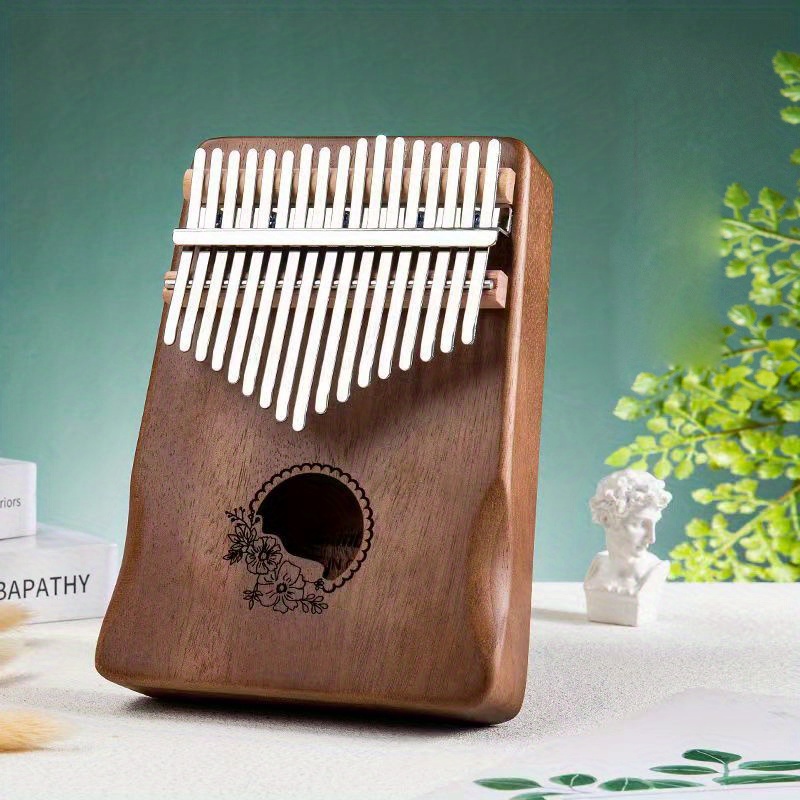 Piano à pouce tournesol, Kalimba en bois, Kalimba 17 tons, Piano à