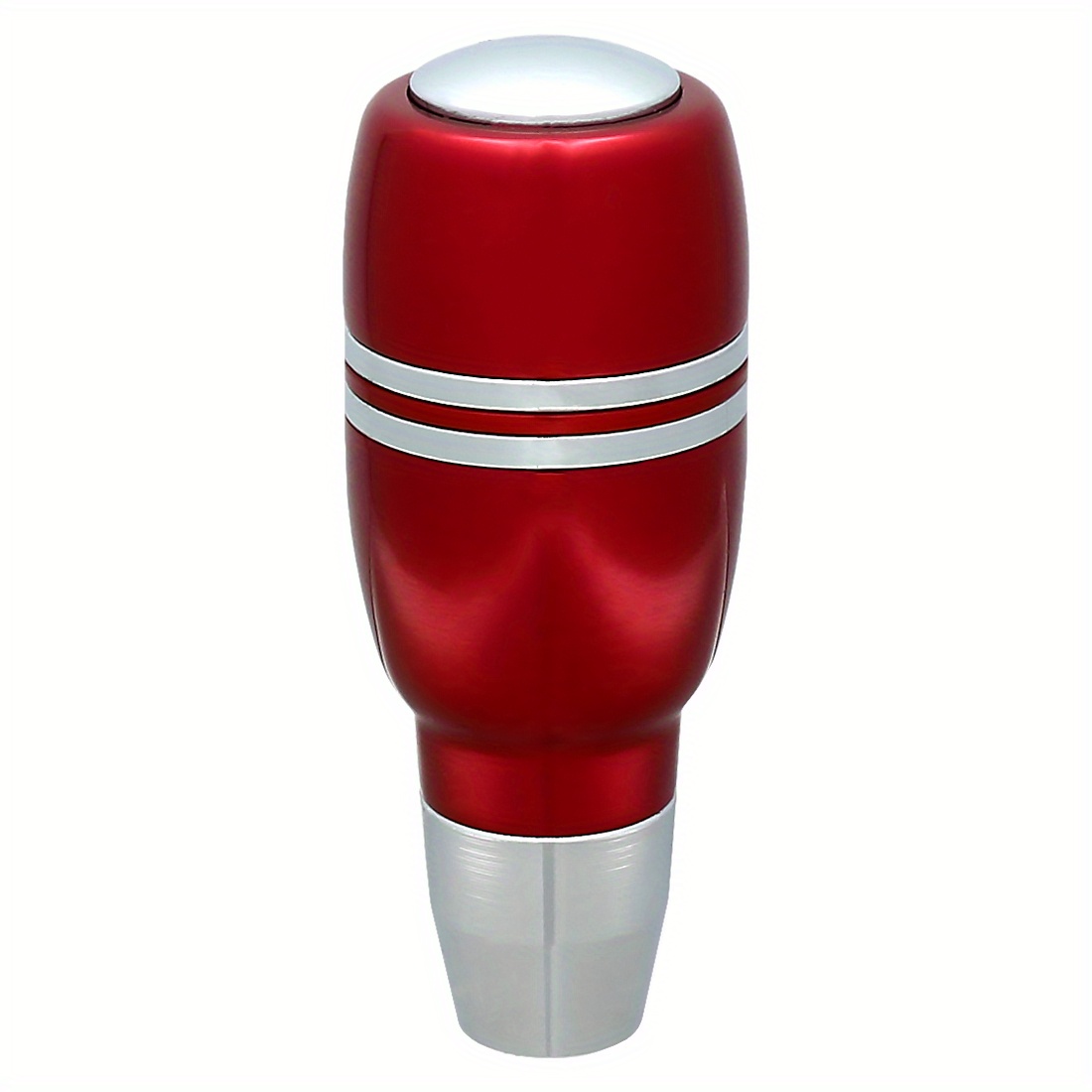 Automatic Shift Knob Button Leather Aluminum Alloy Polished Temu