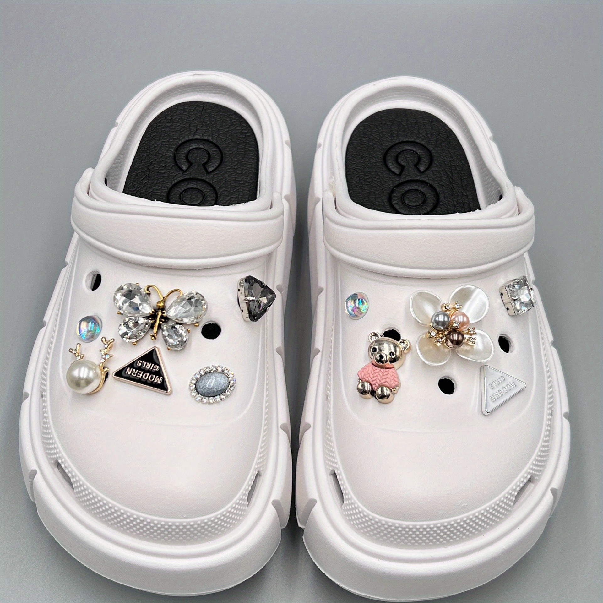 Luminous Shoes Decoration Charms For Clogs Jigs Bubble - Temu