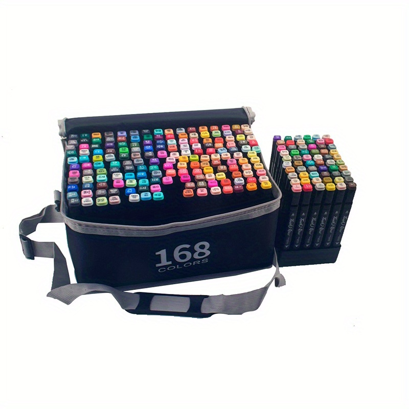 168 Colors Pen Marker Set Dual Head Sketch Markers  Спиртовые Маркеры - 80  Colors - Aliexpress