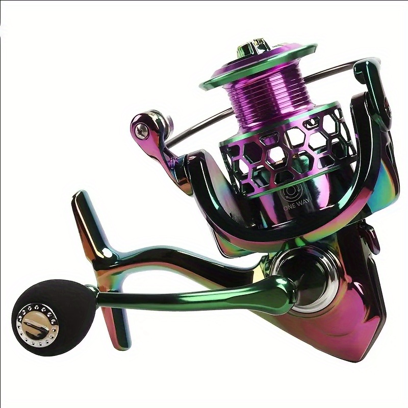 Billings 1000-6000 Series, 5.0:1/4.7:1 Gear Ratio, 22lb Max Drag, Cnc Metal Rocker, Spinning Fishing Reel For Freshwater Saltwater, Fishing Tackles