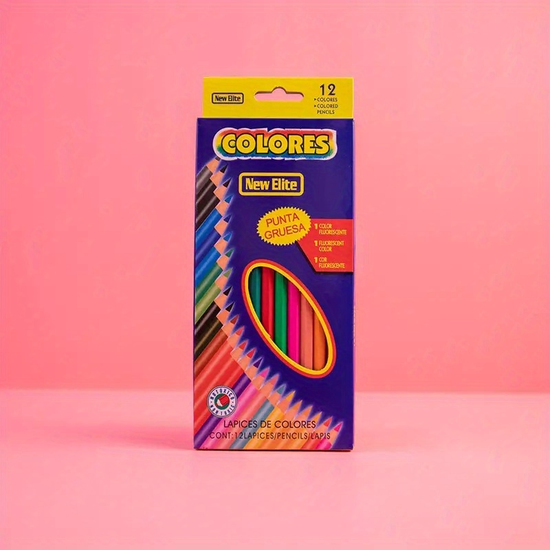 Colored Pencils, 12/18/24/36 Pack, Soft Core, Colored Pencils for