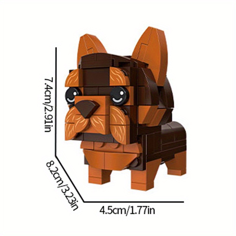 Micro Dog Building Blocks Animal Bricks Toys Siberian Husky - Temu