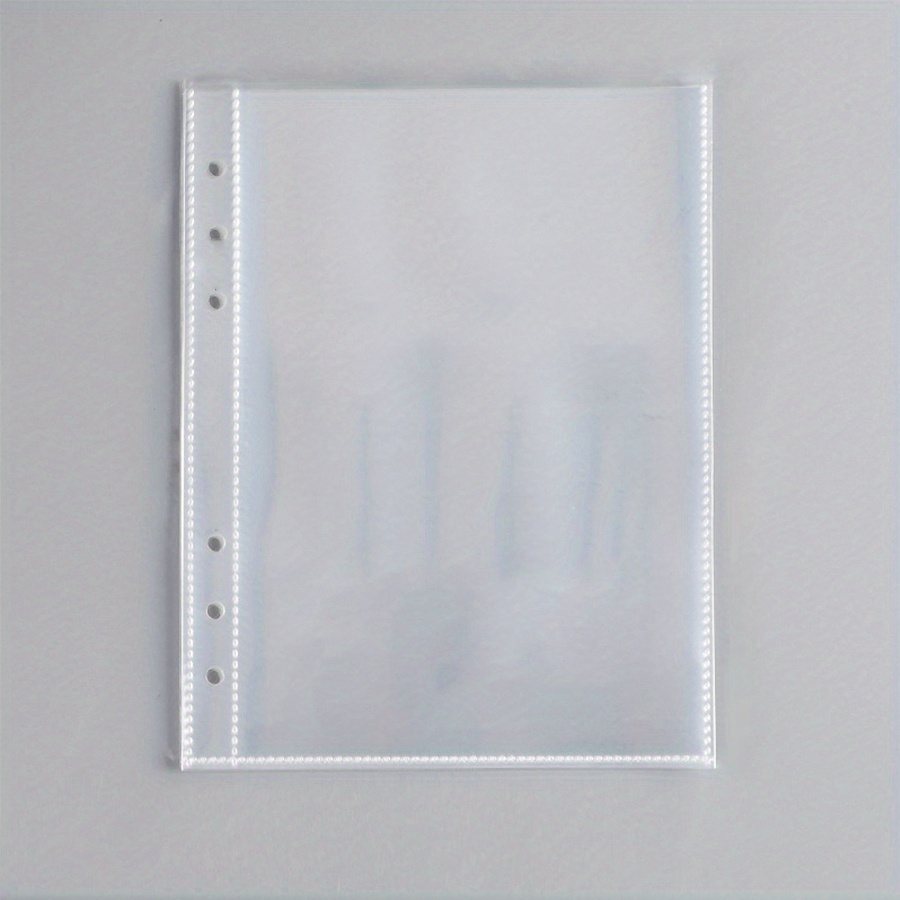 Image of 25pcs A5 Binder Photo Album With 6-, Transparent Pages & 1/2/4-slot Per Page - For Photo, Trading Card, Collectible Storage - Compact Durable For Hobbyists, Photographers, (compatible With A5 Binders)