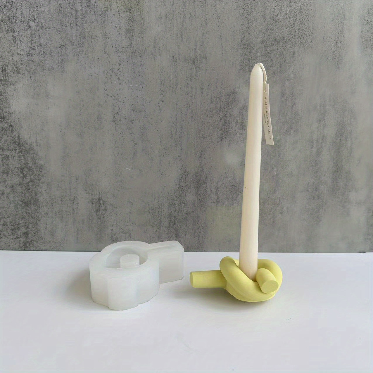 FineInno 5 PCS Clear Cube Resin Mold, Deep Square Silicone Mold Epoxy