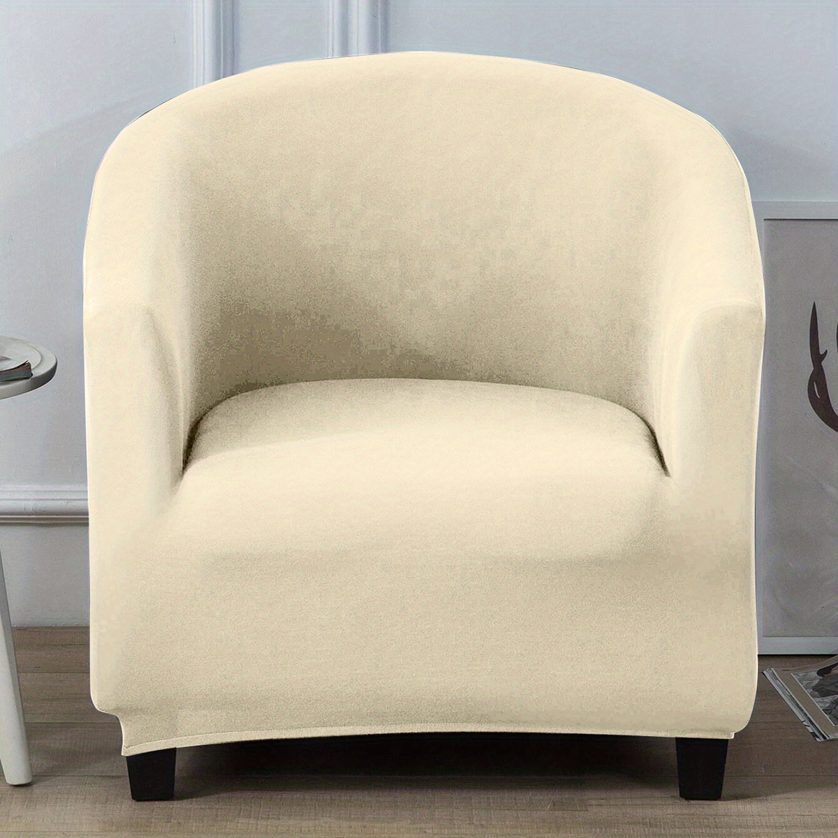 Club chair cheap slipcover 2 piece