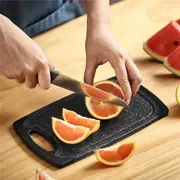 3pcs chopping board safety and anti slip plastic chopping board set can hang plastic chopping board set color dot kitchen household chopping board fruit board chopping board very suitable for kitchen tools back to school details 2