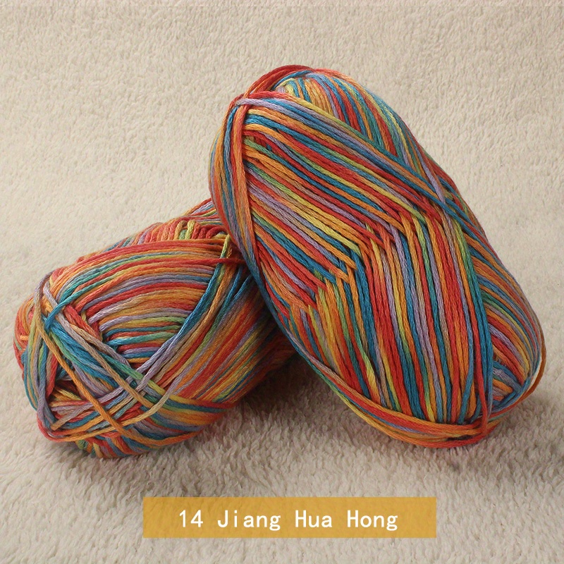 Super Thick Wool Thread Handmade Diy Flower Color Thick - Temu