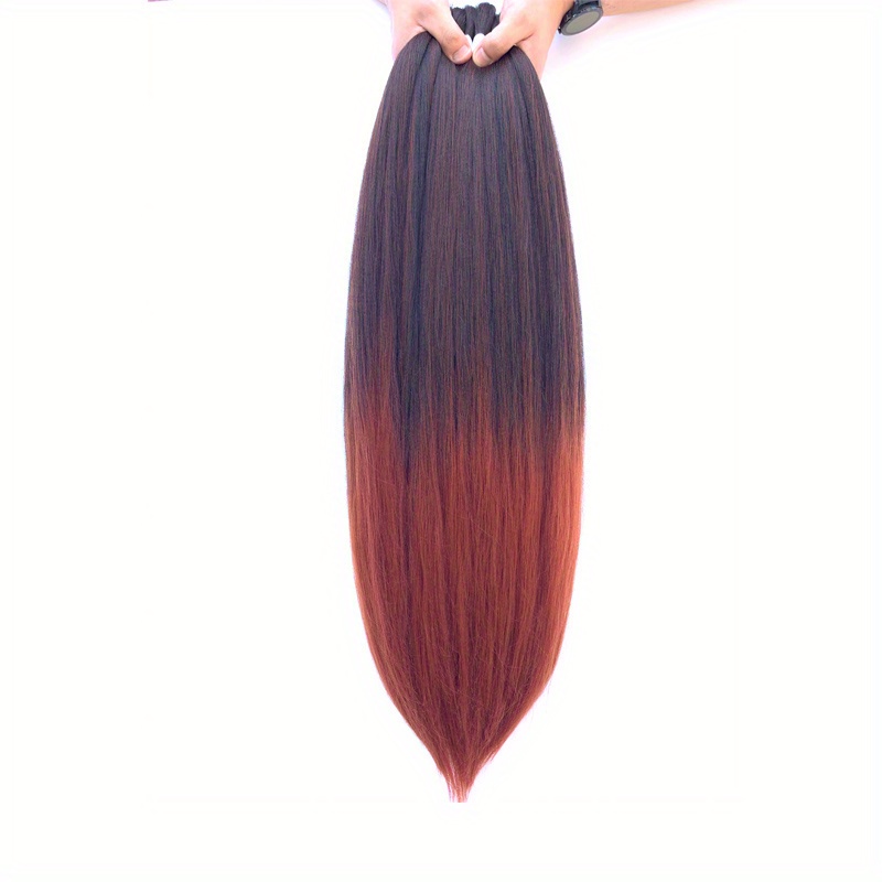 Pre Stretched Braiding Hair Extensions Women Professional - Temu